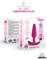 Plug vibrant connecté Bluetooth rose