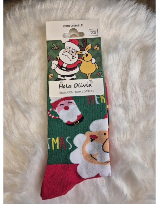 Chaussette hola Olivia pere noel